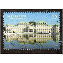 AUT 2010 65c 'BELVEDERE PALACE,VIENNA ' FINE USED (EBID10110)