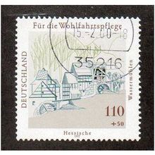 GER 1997 110pf+ 50 'WATERMILLS -' FINE USED (EBID30-178)