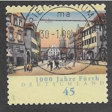 GER 2007 €0.45 (S/A) 'FURTH' FINE USED (EBID53-687)