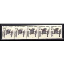 2124 4.9c Buckboard Very Fine MNH Dry Gum PNC 4/5 X0311