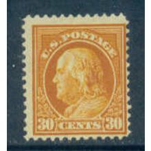 420 30c Benjamin Franklin Barely Clears MMH NA1679