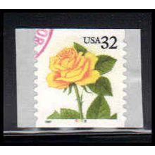 Used 3054 32c Yellow Rose Very Fine CNS 8888 PA6959