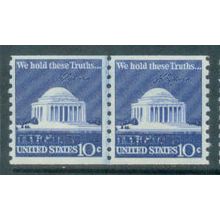 1520 10c Jefferson Memorial Fine MNH CLP B0979