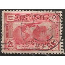 Australia 1931 SG121 2d Rose-Red Kingsford Smith Fine Used .