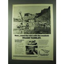 1975 Holiday Rambler Motorhome Ad - Mini with Mostest