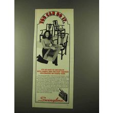 1975 Swingline Decorator 101 Staple Gun Ad - You Can
