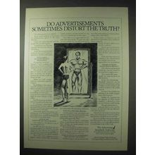 1984 The Advertising Standards Authority Ad - Distort