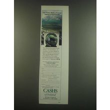 1985 Cash & Co. Forty Shades of Green Paperweight Ad