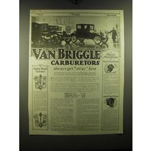 1920 Van Briggle Carburetors Ad - Van Briggle Carburetors always get away first