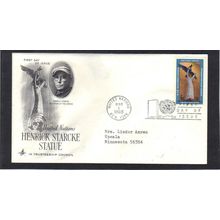 FDC Art Craft 183 6c Henrick Statue (Cachet-Typed/A) CV39010