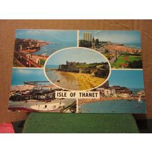 multiview, ISLE OF THANET, KENT. used postcard Colourmaster 1983 pm =