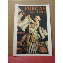 PURITAN SOAP unused postcard Mumbles Railway cards MRP/47 =