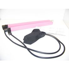 Pilates Bar Yoga Exercise Bar w/ Resistance Bands unbranded PINK NEW