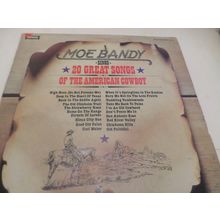 Moe Bandy Sings 20 Great Songs Of The American Cowboy - 1982 Vinyl LP - WW 5118