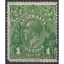 KGV: 1d - Australia 1924 - FH - SG 76 (A)