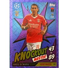 Topps Match Attax Extra 2024/25 Purple Parallel Foil ANGEL DI MARIA 303 Benfica