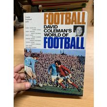 1969 "DAVID COLEMAN'S WORLD OF FOOTBALL" UK ANNUAL HARDBACK BOOK (P4)