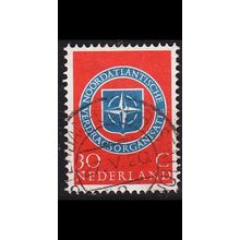 NIEDERLANDE NETHERLANDS [1959] MiNr 0729 ( O/used ) NATO