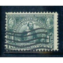 Used 328 1c John Smith Just Clears C2754