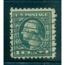 Used 424 1c George Washington Fine A09161