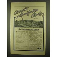 1911 Barrett Specification Roofs Ad - No Maintenance