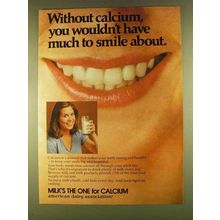 1980 American Dairy Association Ad - Smile About
