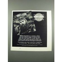 1983 William Van Dyke I'm a Nomad Album Ad