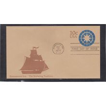 FDC U571 10c Compass (No Cachet-U/A) CV40392