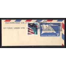 Used United Nations UC3 15c Swallows 3982 Very Fine Cut Square KA8949