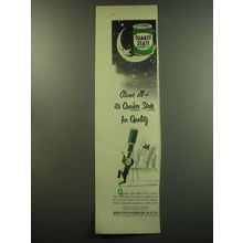 1949 Quaker State Motor Oil Ad - Above all - it's Quaker State for Quality