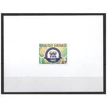 Gabon 2004 Proof épreuve de Luxe FIFA 100 ans Football 1904-2004 Rare !!