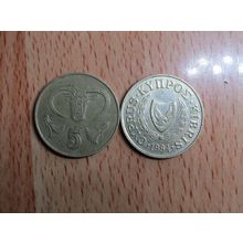 Cyprus 1994 5 Cents Coin