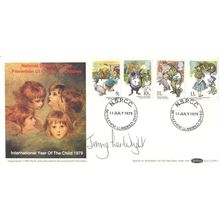 Jenny Lee Wright Lionel Blair Dancer The Golden Shot RARE Hand Signed FDC