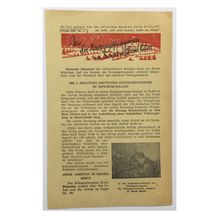 Original WW2 Soviet/Russian Air Drop Propaganda Leaflet. - Code 945. - 1942.