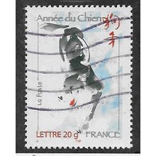 FRA 2006 (53c) 'CHINESE NEW YEAR - DOG' FINE USED (EBID55-655)