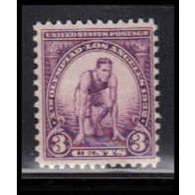 718 3c Runner Barely Clears MNH Z0873