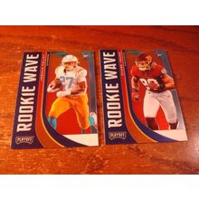 2020 Panini Playoff, 2-Rookie Cards, Rookie Wave, JOSHUA KELLEY/CHASE YOUNG