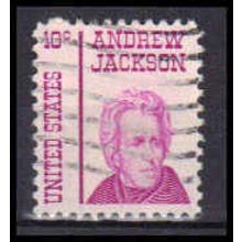 Used 1286 10c Andrew Jackson Very Fine KA6100