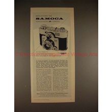 1957 Samoca Rangefinder 35 Camera Ad, NICE!!