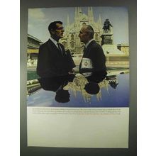 1967 Chemical New York Ad - Milan's Piazza del Duomo