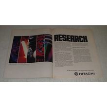 1986 Hitachi Research Ad