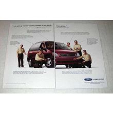 2004 Ford Freestar Minivan Ad - Safety Pure Genius