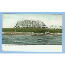 CT New London Plant Residence View From Water Of Large Old Mansion On Larg~639