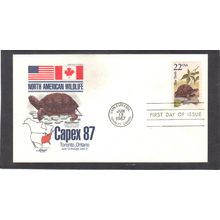 FDC Artmaster 2326 22c Box Turtle (Cachet-U/A) CV40937