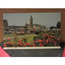 THE CLOCK TOWER, SKEGNESS, LINCOLNSHIRE .. used postcard by Bamforth.. 1973 pm =
