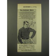 1956 Activair Shirts Advertisement