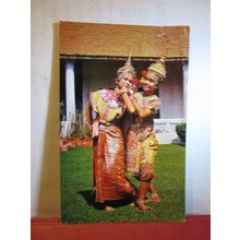 THE MAE BOT DANCERS, BANGKOK, THAILAND unused postcard. =