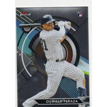 TOPPS FINEST OSWALD PERAZA ROOKIE