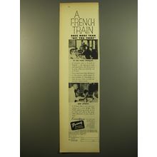 1961 French National Railroads Ad - A French Train does more than get you there