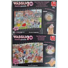 2 x Wasgij Destiny 1000 piece jigsaw puzzles